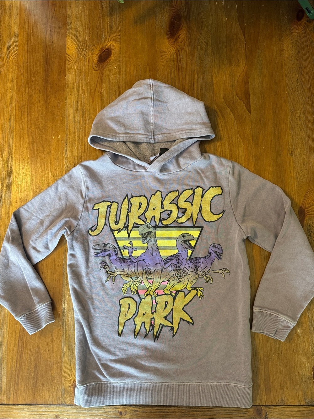 Cotton On Kids Jurassic Park Hoodie Size 7-9